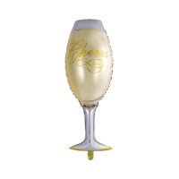 Palloncino calice champagne da 109 cm