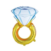 Palloncino anello diamante da 84 cm