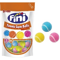 Palline da tennis da masticare - Fini tennis gum balls - 165 gr