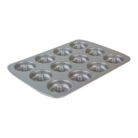 Mini stampo per ciambelle in acciaio 37,3 x 26,1 cm - PME - 12 cavità