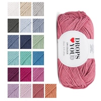 Loves You 8 da 50 g - 100% Cotone - Drops