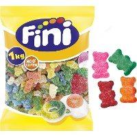 Grandi orsetti gommosi colorati con zucchero - Fini -1 kg