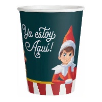 Bicchieri da Elfo dispettoso The Elf on the Shelf da 270 ml - 6 pezzi