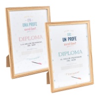 Cornice per foto con diploma Profe - Dcasa - 1 unità