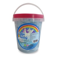 Zucchero filato unicorno blu 40 gr - 1 unità
