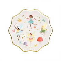 Piatti di fate da 23 cm - 6 unità