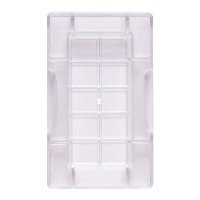 Stampo per tavoletta di cioccolato 15 x 7 x 2 cm - Decora