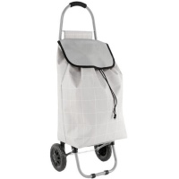 Carrello spesa pieghevole 38 L grigio