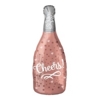 Pallone con bottiglia di champagne Cheers 66cm - Anagramma