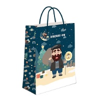 Borsa regalo di 60 x 45 x 13 cm di Olentzero - 1 unità