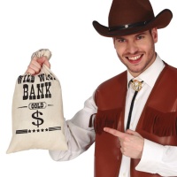 Borsa porta soldi da cowboy in tessuto