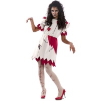Costume bambola voodoo bianca da donna