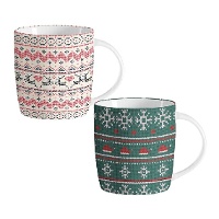 Tazza di 350 ml di Natale innevato - 1 unità