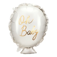 Palloncino Oh Baby 53 x 69 cm - PartyDeco