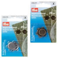 Bottone per cucire fiore magnetico 2,5 cm - Prym - 1 pz.