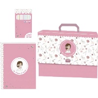 Album per firme e foto Prima Comunione bambina con pennarelli