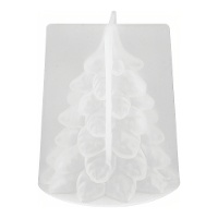 Stampo in silicone morbido per candele Albero di Natale di 9,5 x 8 cm - Artemio