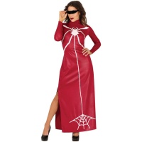 Costume da eroina ragno rosso per donna