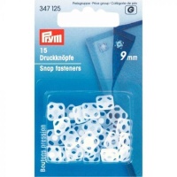 Bottoni a pressione in plastica da 0,9 cm - Prym - 15 pz.