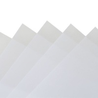 Carta da lucido bianca 30,5 x 30,5 cm - 25 pezzi.