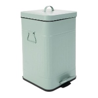 Bidone della spazzatura quadrato vintage da 20 L