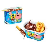 Crema al cioccolato con bastoncini di SpongeBob da 32 g