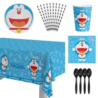 Confezione party Doraemon modello 2 - 8 persone