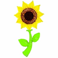 Pallone con fiore di girasole 1,88 x 0,60 m - Grabo