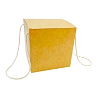 Scatola per panettone kraft da 18,5 cm - Pastkolor