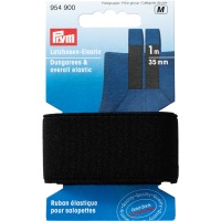 Elastico da 3,5 cm per pantaloni con pettorina e bretelle - Prym - 1 m