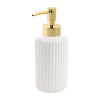 Dispenser per sapone bianco 18,5 cm