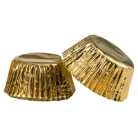 Capsule per cupcake metallizzate da 5 cm - Decora - 60 unità
