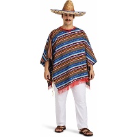 Poncho messicano per uomo