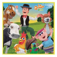 Tovaglioli de La Granja de Zenón da 16,5 x 16,5 cm - 20 pezzi