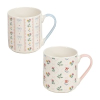 Tazza vintage floreale 370 ml - 1 unità