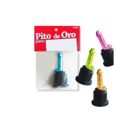 Mini trofeo con pene in colori assortiti - 1 unità