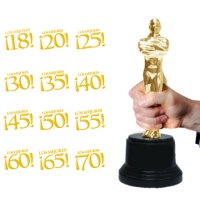 Statuetta di Oscar con numero