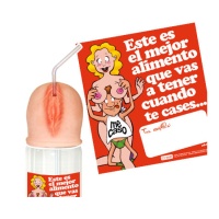 Biberon con vagina gigante