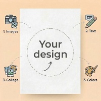 Carta di zucchero commestibile - cerchio 14 cm