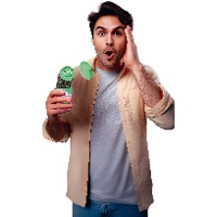 Barattolo sorpresa di chewing gum