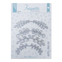 Fustelle per foglie e bouquet - Artis decor - 4 pz.