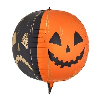 Pallone Orbz Zucche di Halloween 50 cm