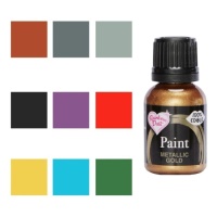 Colorante alimentare metallizzato da 25 ml - Rainbow Dust