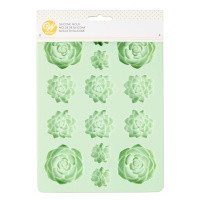 Stampo decorativo in silicone con fiori - Wilton