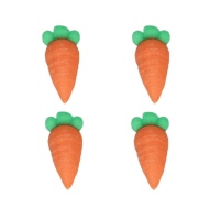 Figure di zucchero a forma di carota - FunCakes - 16 unità