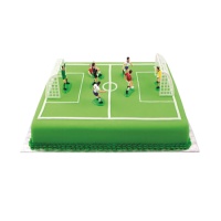 Kit decorazione torta partita calcio - PME - 9 unità