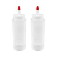 Biberon di plastica da 177 ml per la decorazione - Wilton - 2 unità