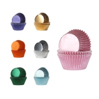 Capsule metalliche per cupcake - House of Marie - 24 unità