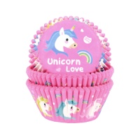 Pirottini cupcake Unicorno - House of Marie - 50 unità