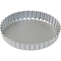 Stampo crostata in alluminio con base rimovibile da 15 x 15 x 2,5 cm - PME